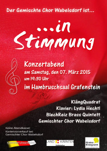 Flyer Konzert 2015