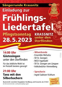 Sängerrunde Kraßnitz - Frühlingsliedertafel @ Kraßnitz: Dorflinde