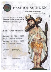 Gemischter Chor Mühldorf - Passionssingen @ Kolbnitz: Pfarrkirche