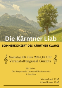 Kärntner Klang - Konzert @ Gurnitz: Festaal
